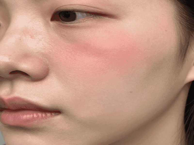 Temporary side effects of laser treatment for dark spots