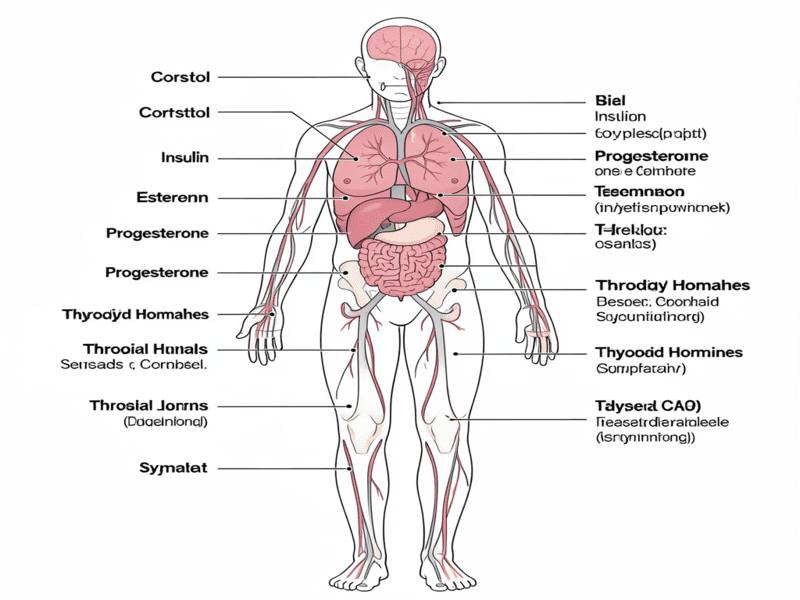 Balance Hormones Naturally by understanding key hormones and their effects