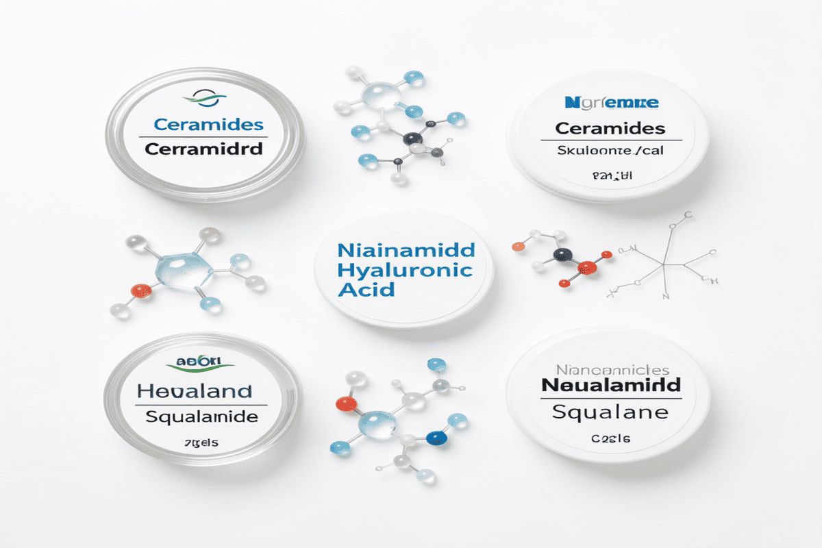 Key ingredients in barrier repair creams for sensitive skin