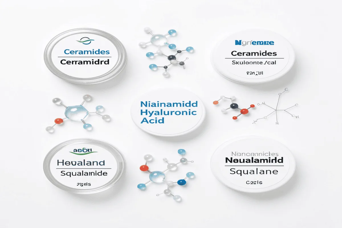 Key ingredients in barrier repair creams for sensitive skin