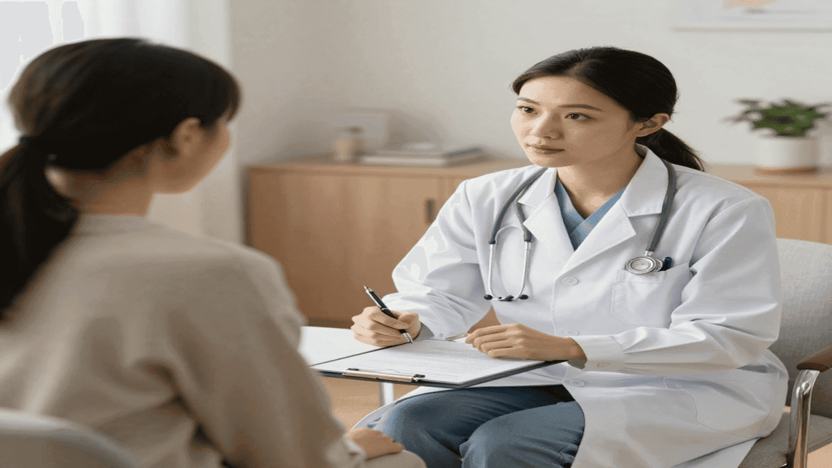Doctor consultation for holistic well-woman care