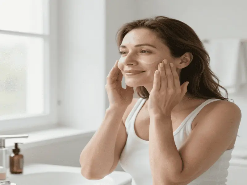 Gentle peptide serum suitable for sensitive skin