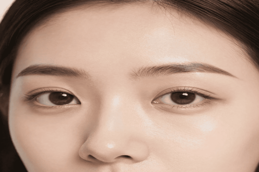 Healthy hydrated glowing skin results