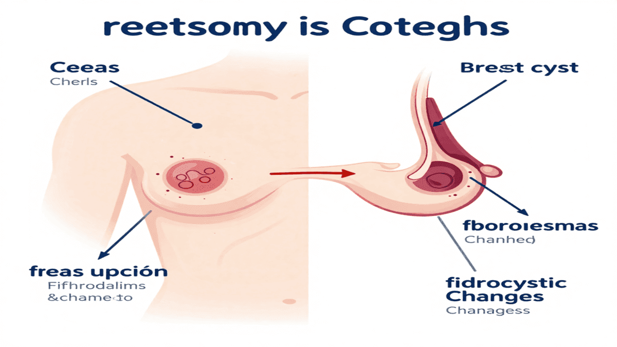 Common benign breast conditions explained visually