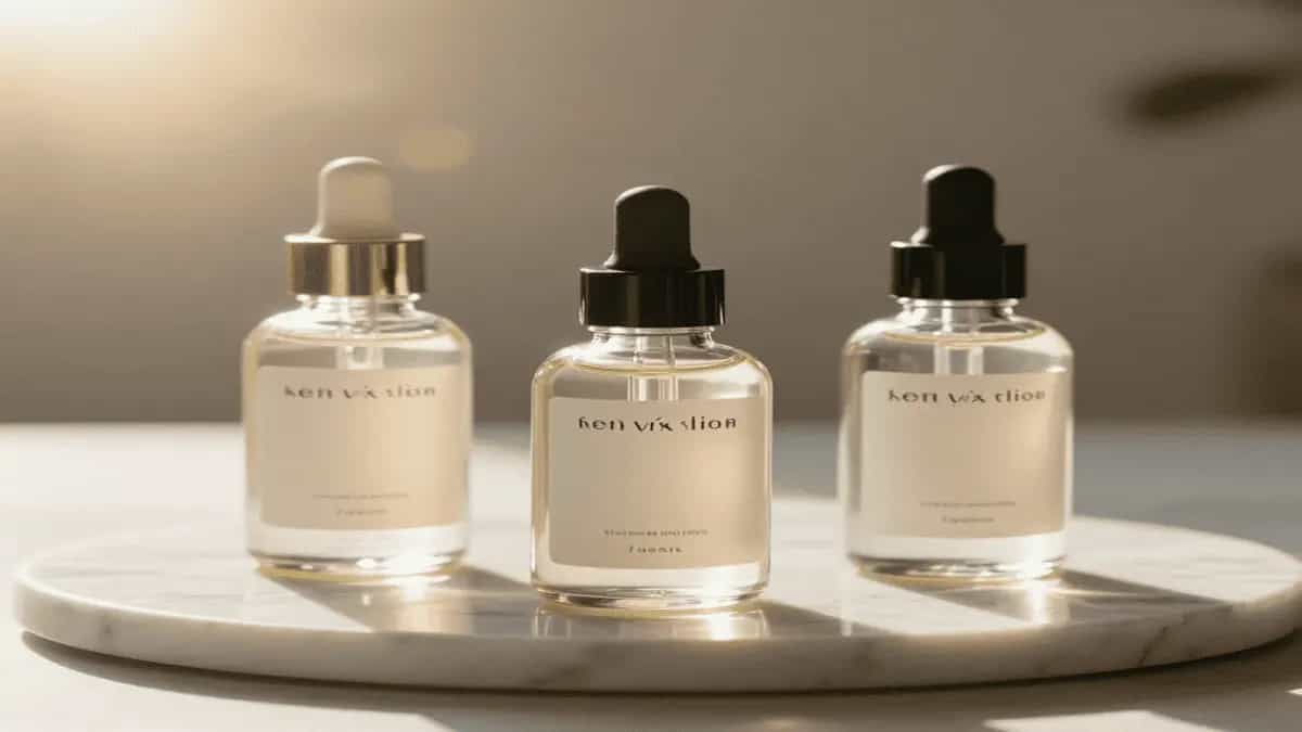 Top Rated Scalp Serums 2026 USA A collection of premium scalp serums for hair growth on a modern vanity in the USA 2026.