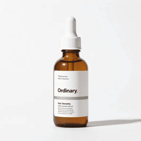 The Ordinary Multi-Peptide Hair Density Serum The Ordinary Multi-Peptide Serum for Hair Density bottle on a white background.